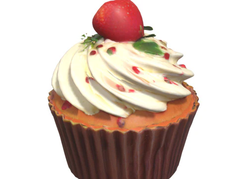 Pakiet Babeczek Model 3D