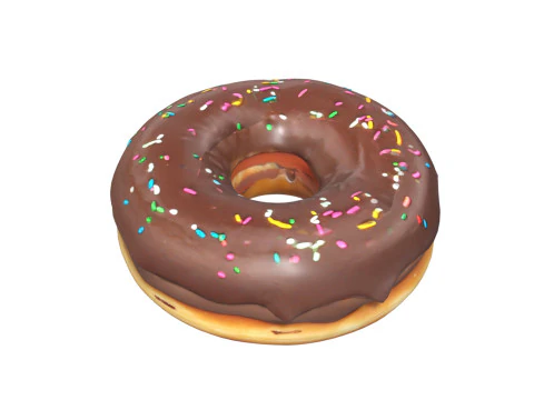 Pacchetto di ciambelle Modello 3D