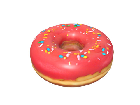 Donuts Pack Modelo 3D