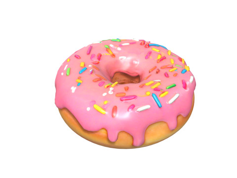 Donuts Pack Modelo 3D