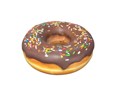 Donuts Pack Modelo 3D