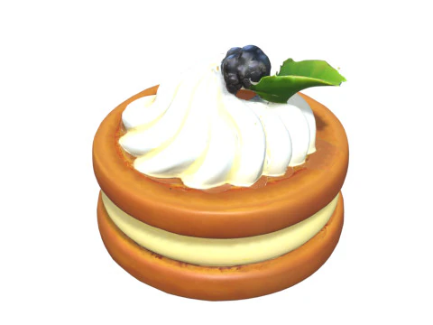 Cookies and Biscuits Pack 3D Model
