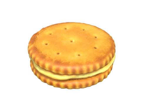 Cookies and Biscuits Pack 3D-Modell
