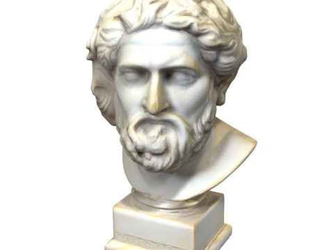 Greek Statues Pack 1 3D Model