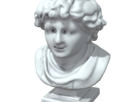 Greek Statues Pack 1 3D Model