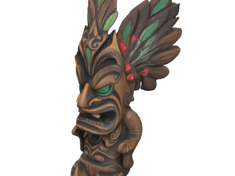 Tiki Carvings Pack 3Dモデル