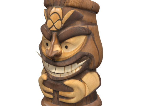 Tiki Carvings Pack 3Dモデル