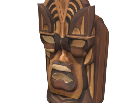 Tiki Carvings Pack 3Dモデル