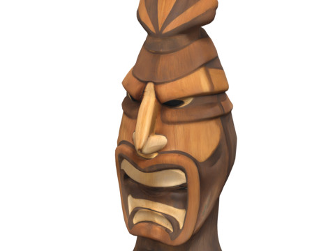 Tiki Carvings Pack 3Dモデル