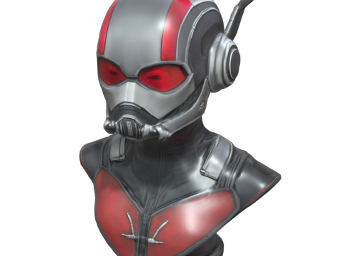 Superheroes Busts Pack 3D 모델