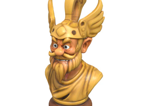 Superheroes Busts Pack 3D Model