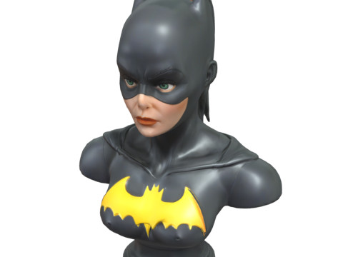Superheroes Busts Pack 3D 모델