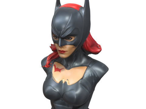 Superheroes Busts Pack 3D 모델
