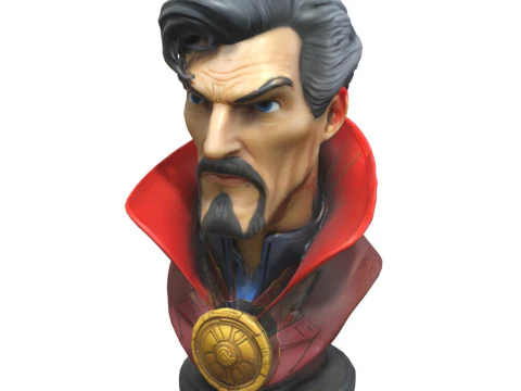 Superheroes Busts Pack 3D Model