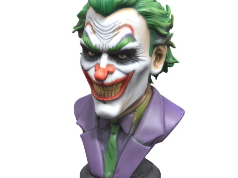 Superheroes Busts Pack 3D Model