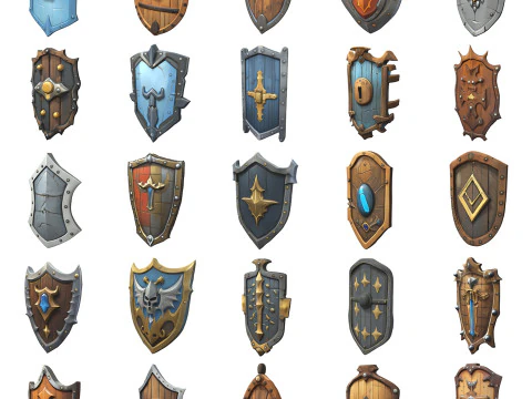 シールドパック1 3Dモデル