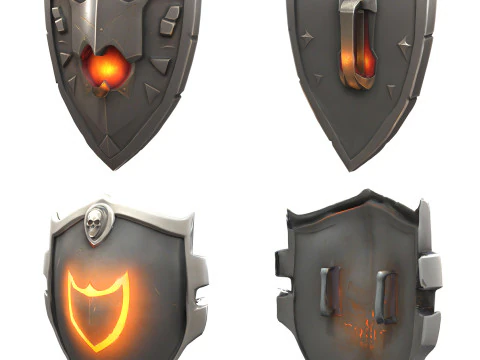 シールドパック2 3Dモデル