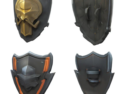 シールドパック2 3Dモデル