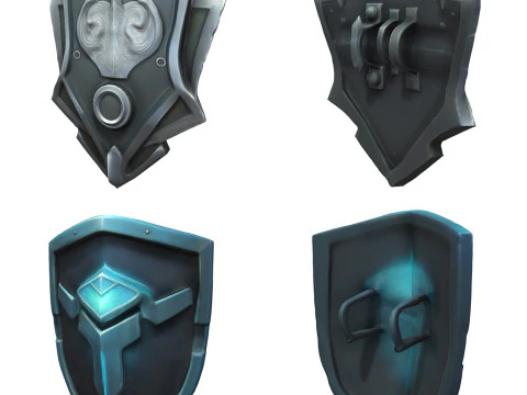 シールドパック2 3Dモデル