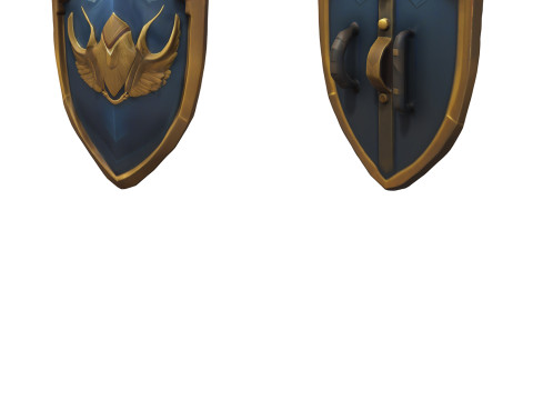 Shields Pack 2 Modelo 3D