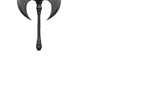 Medieval Axes Pack 1 Modello 3D