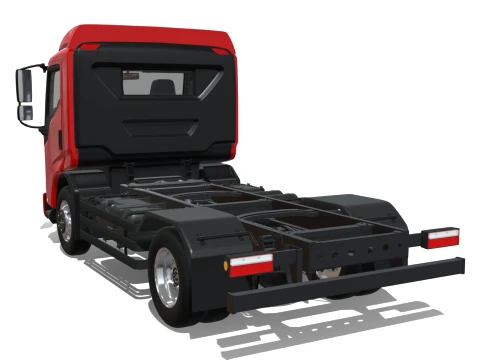 Rezoro3D Vanto Truck Short Chassis 3D Model