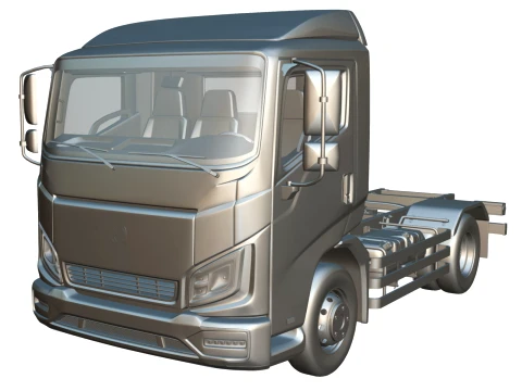 Rezoro3D Vanto Truck Short Chassis 3D Model