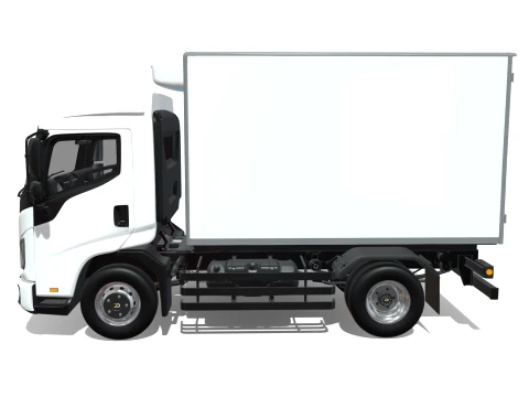 Rezoro3D Vanto Truck Short Refrigerated 3D Model