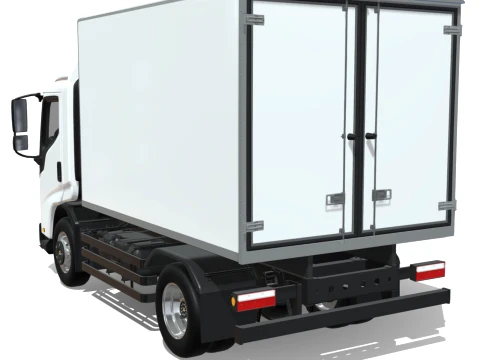 Rezoro3D Vanto Truck Short Refrigerated 3D Model