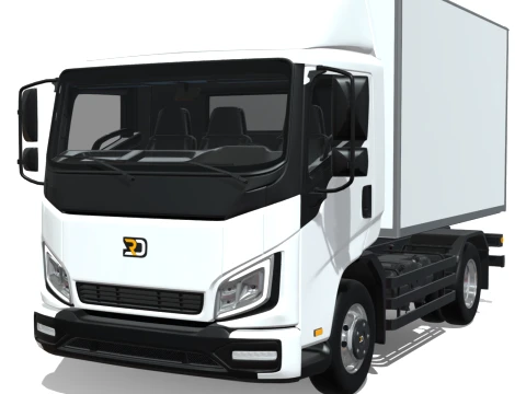 Rezoro3D Vanto Truck Short Cargo 3D Model