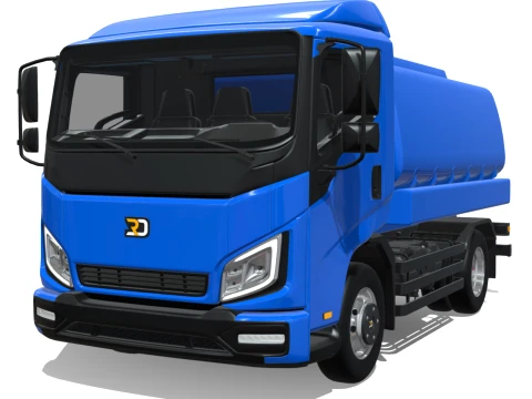 Rezoro3D Vanto Truck Short Tanker 3D Model