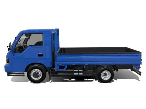 KIA Bongo 2001 Single Cab 3D Model