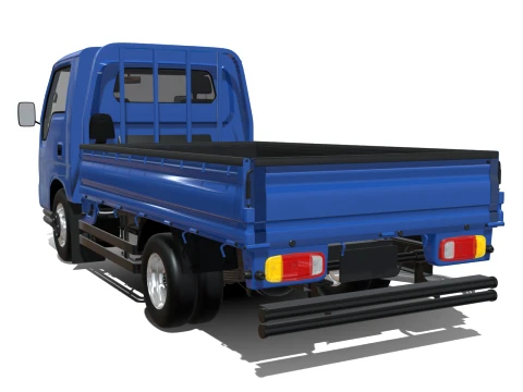 KIA Bongo 2001 Single Cab 3D Model