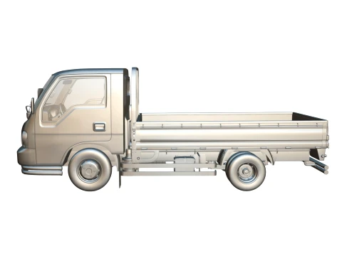 KIA Bongo 2001 Single Cab 3D Model