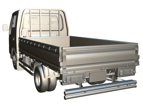 KIA Bongo 2001 Single Cab 3D Model