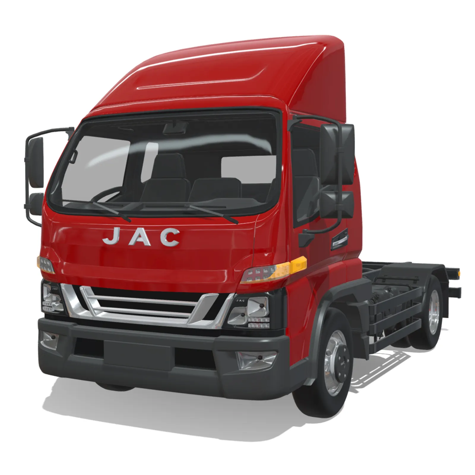 JAC Junling Short Chassis 3D Model .c4d .max .obj .3ds .fbx .stl .blend 
