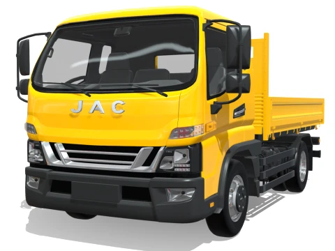 JAC Junling Short Flatbed 3D Model