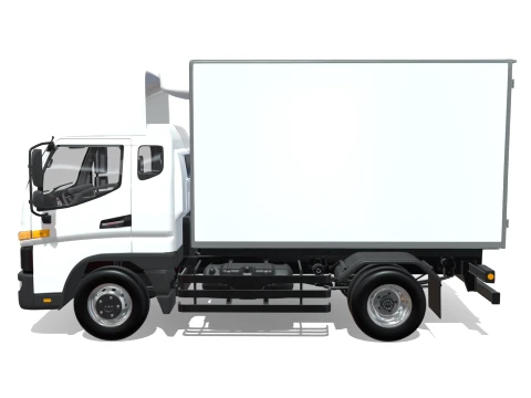 JAC Junling Short Refrigerated 3D Model