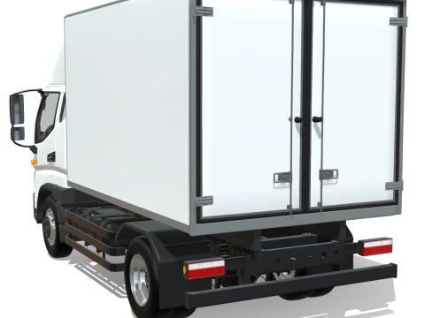 JAC Junling Short Refrigerated 3D Model