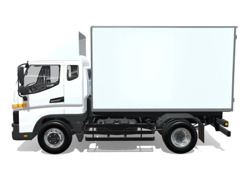 JAC Junling Short Cargo 3D Model