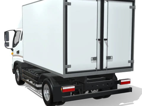 JAC Junling Short Cargo 3D Model