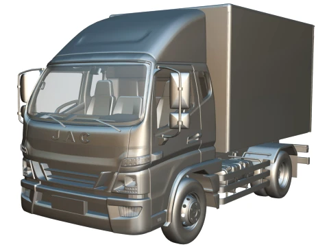 JAC Junling Short Cargo 3D Model