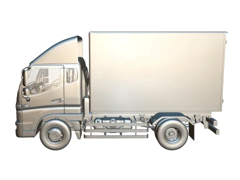 JAC Junling Short Cargo 3D Model
