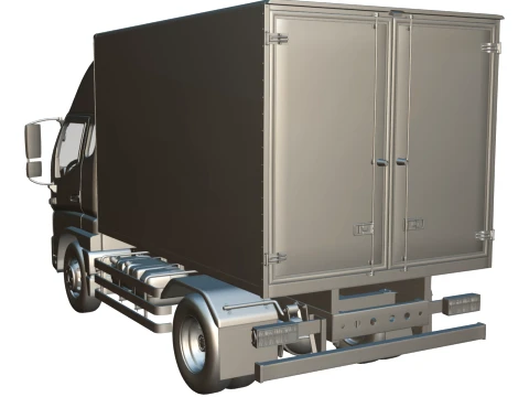 JAC Junling Short Cargo 3D Model