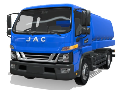 JAC Junling Short Tanker 3D Model