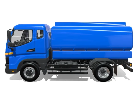 JAC Junling Short Tanker 3D Model