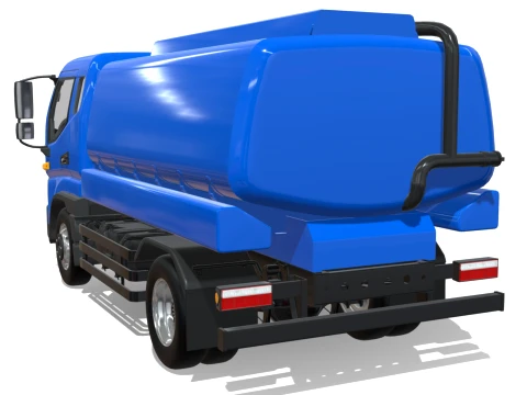 JAC Junling Short Tanker 3D Model