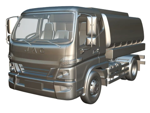 JAC Junling Short Tanker 3D Model