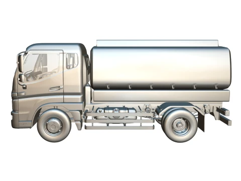 JAC Junling Short Tanker 3D Model