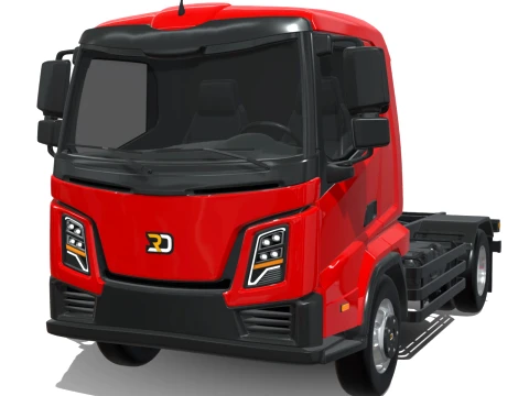 Rezoro3D Lento Truck Short Chassis 3Dモデル